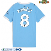 Maglie da calcio Manchester City Mateo Kovacic #8 Prima Maglia Femminile 2025-26 Manica Corta